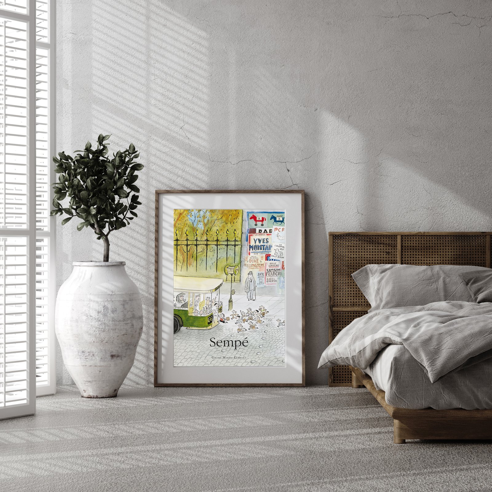 Jean-Jacques Sempe | Bus | 1999 | Exhibition Poster | Wall Art